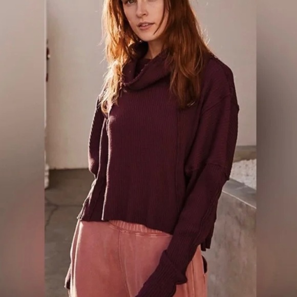 Free People Juicy Long Sleeve Tunic Sweater - Picture 2 of 3